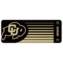 NCAA Colorado Buffaloes Desk Mat: Polyester Desktop Protector