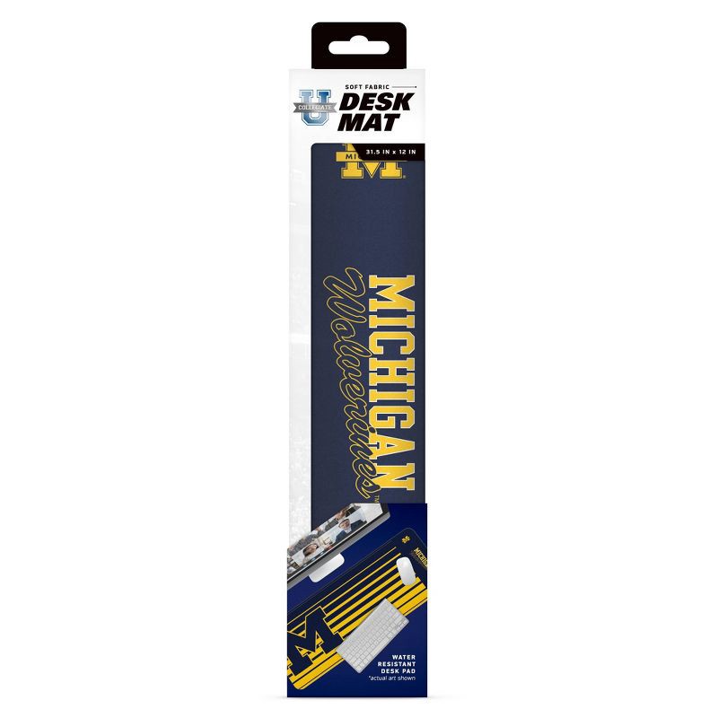 slide 2 of 3, NCAA Michigan Wolverines Desk Mat, 1 ct