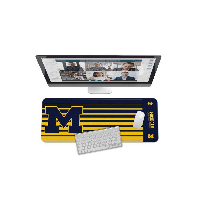 slide 3 of 3, NCAA Michigan Wolverines Desk Mat, 1 ct