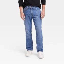 Men's Straight Fit Jeans - Goodfellow & Co™ Medium Wash 30x32