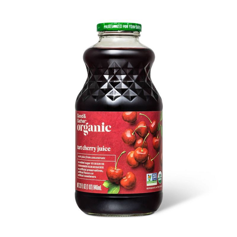 slide 1 of 3, Organic Tart Cherry Juice From Concentrate - 32 fl oz - Good & Gather™, 32 fl oz