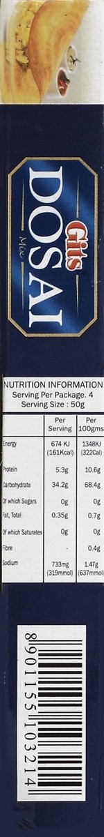 slide 3 of 4, Gits Dosai Mix 7 oz, 7 oz