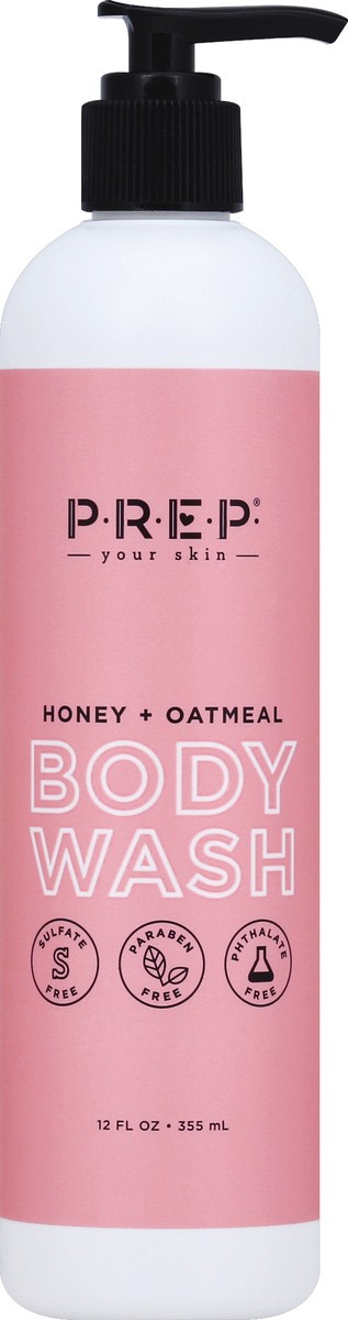 slide 5 of 6, Prep Your Skin Body Wash 12 oz, 12 oz