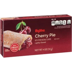 HyVee Lightly Glazed Cherry Pie