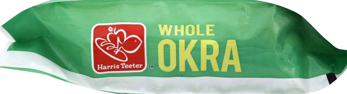 slide 2 of 3, Harris Teeter Okra - Whole, 12 oz