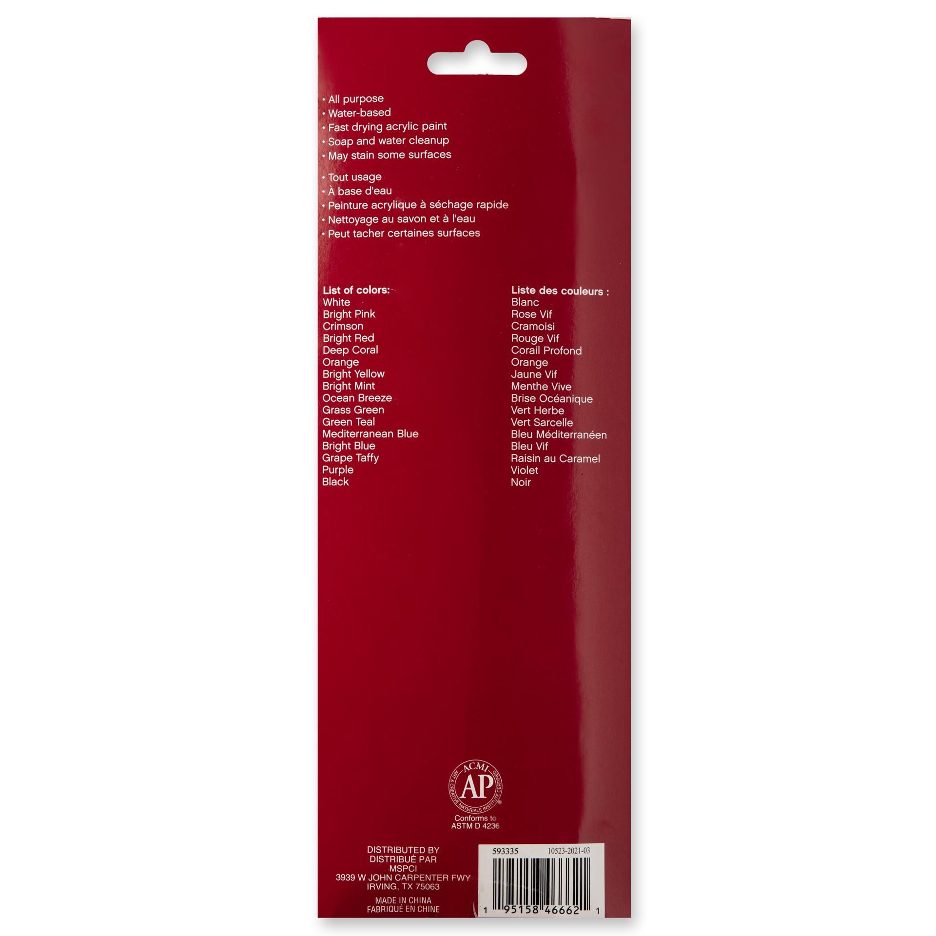 slide 5 of 7, Bright Acrylic Paint Pot Set By Craft Smart, 2 fl oz