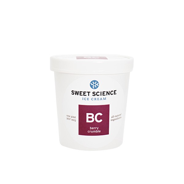 slide 1 of 1, Sweet Science Berry Crumble Ic, 16 oz