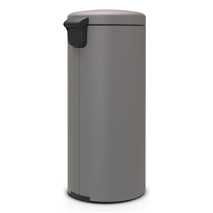 slide 5 of 5, Brabantia Newicon Step-On Trash Can - Grey, 30 liter