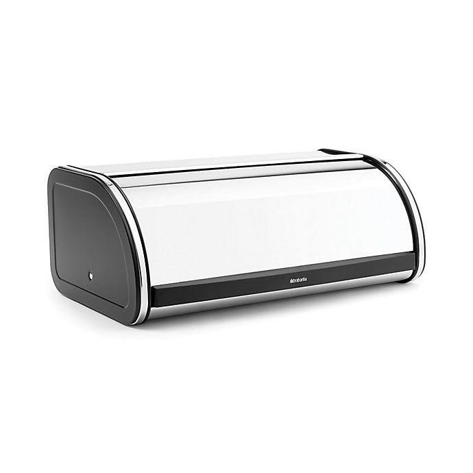 slide 3 of 4, Brabantia Roll Top Bread box - Stainless Steel, 1 ct