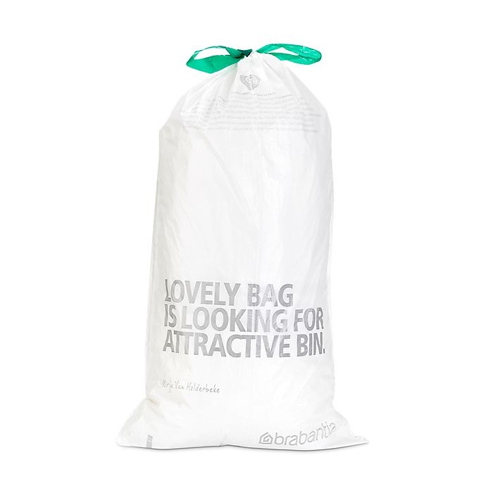 slide 4 of 5, Brabantia 20-Pack Waste Bin Liners, 30 liter