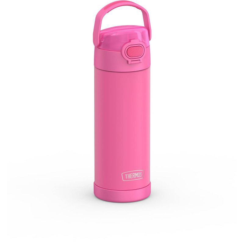 slide 2 of 12, Thermos 16oz Stainless Steel FUNtainer Water Bottle with Bail Handle - Hot Pink, 16 oz