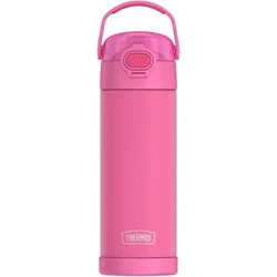 Thermos 16 oz Stainless Steel FUNtainer Water Bottle with Bail Handle - Hot Pink