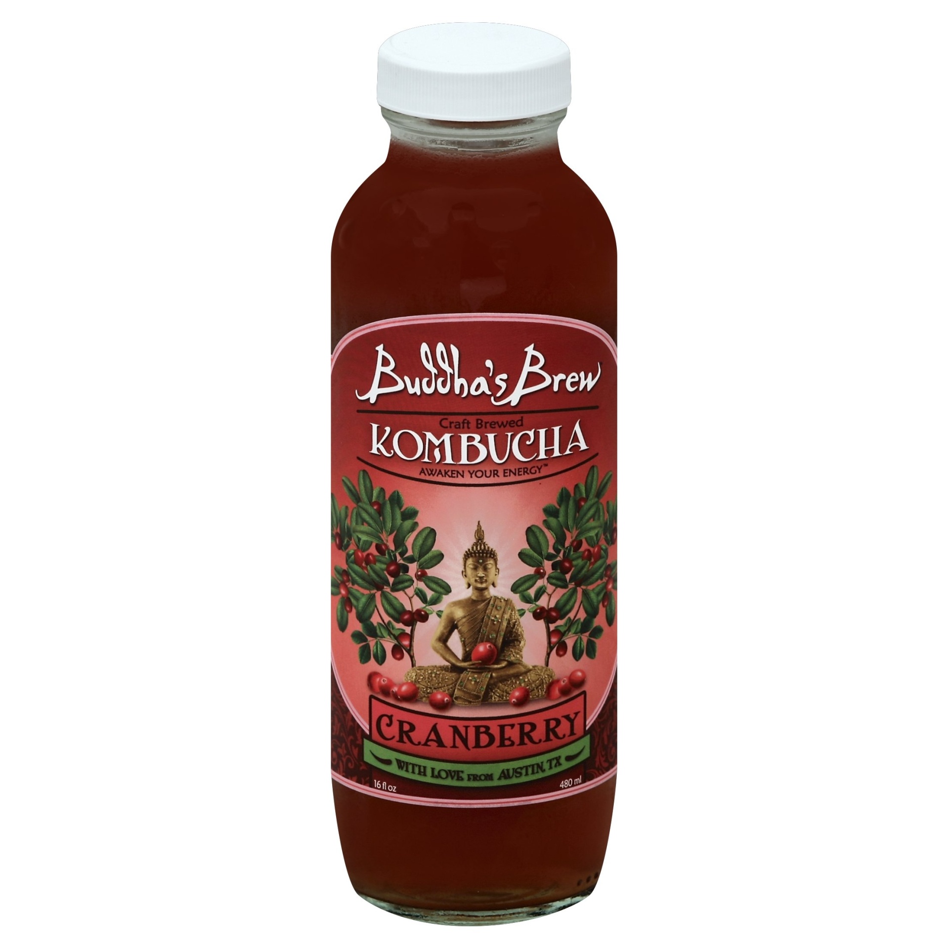 slide 1 of 4, Buddha's Brew Kombucha - 16 oz, 16 oz