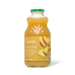 Organic Pineapple and Mango Juice From Concentrate - 32 fl oz - Good & Gather™