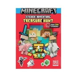 Minecraft Sticker Adventure: Treasure Hunt (Minecraft) - by Random House (Paperback)