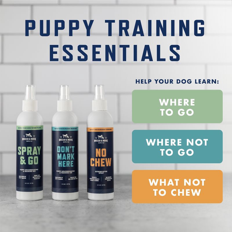 slide 8 of 8, Rocco & Roxie Supply Co. Don't Mark Here Puppy Housebreaking Aid - 8oz, 8 oz
