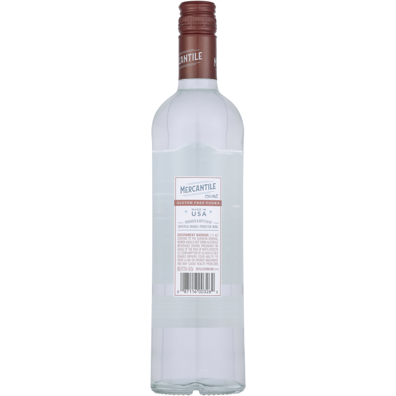 slide 2 of 2, Mercantile American made Vodka, 750 ml