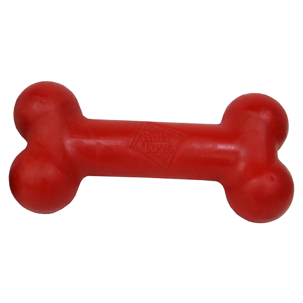 slide 1 of 1, Meijer Rubber Bone Dog Toy, 1 ct