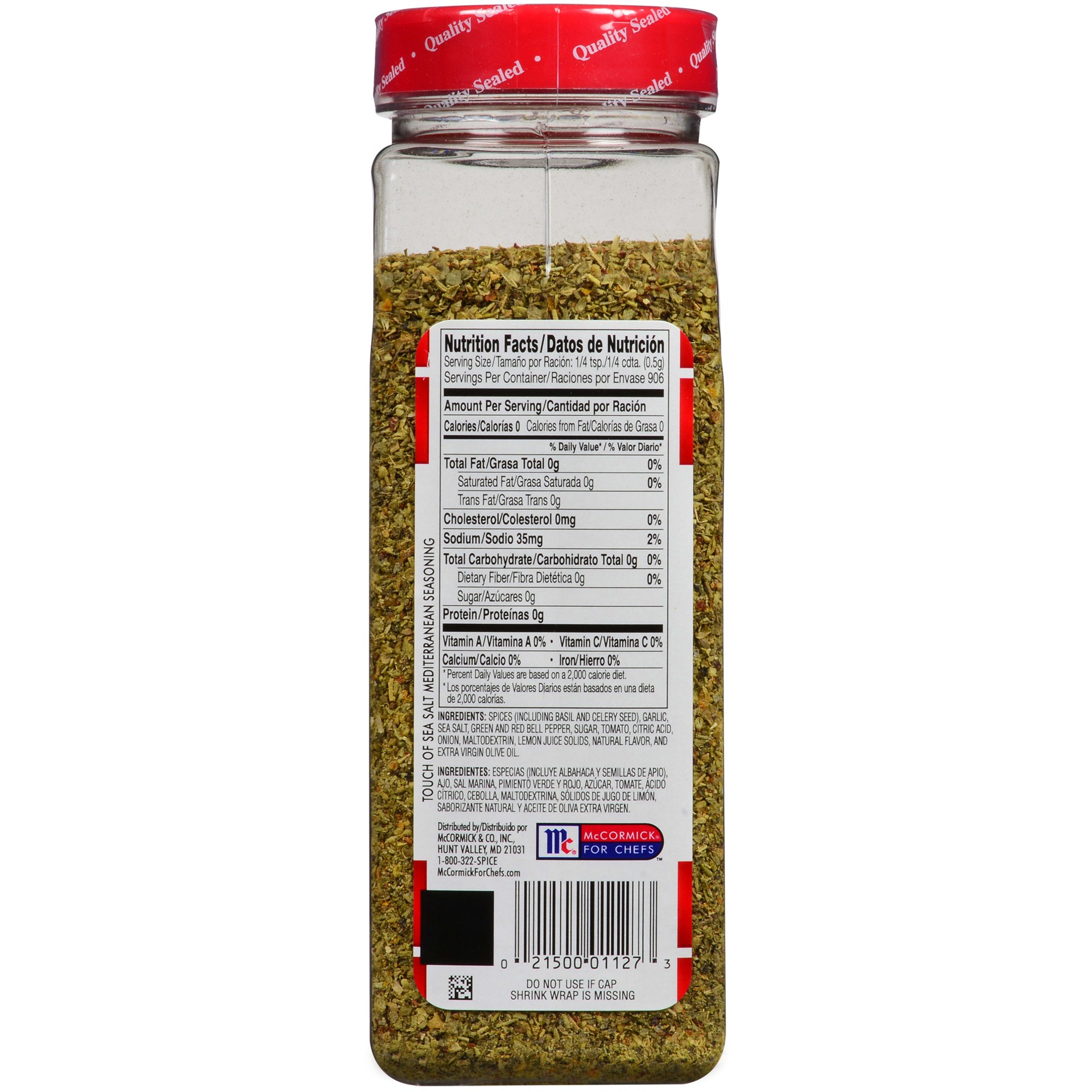 slide 2 of 5, Lawry's Touch of Sea Salt Mediterranean Seasoning, 16 oz, 16 oz