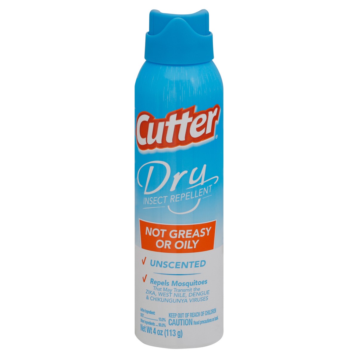 Cutter Dry Insect Repellent Aerosol 4 oz Shipt