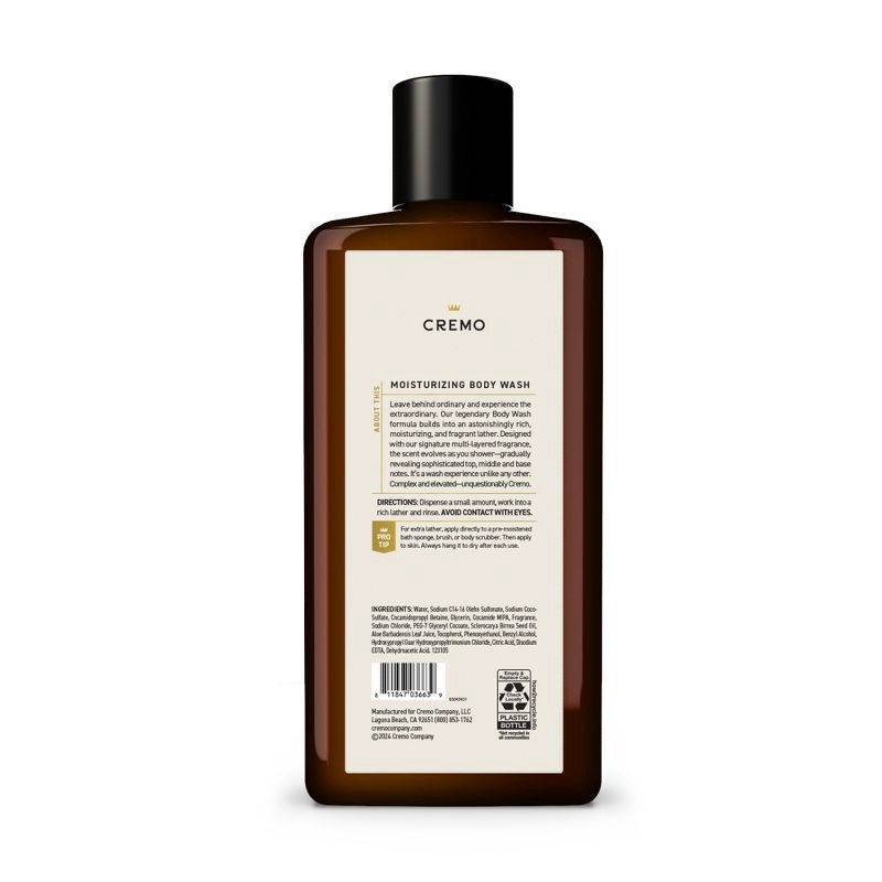 slide 2 of 5, Cremo Italian Bergamot Body Wash - 16 fl oz, 16 fl oz