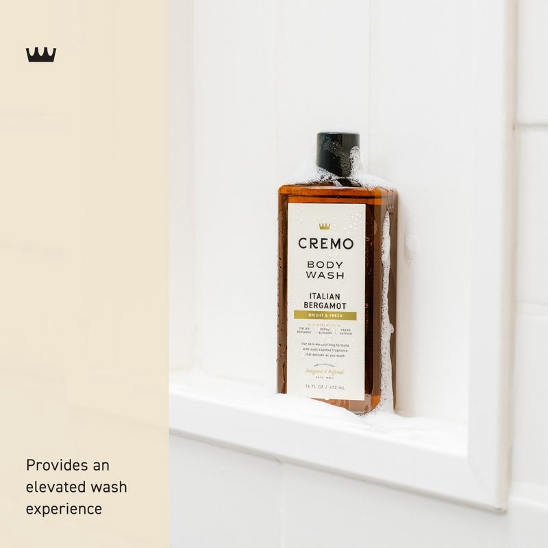 slide 4 of 11, Cremo Italian Bergamot Body Wash - 16 fl oz, 16 fl oz