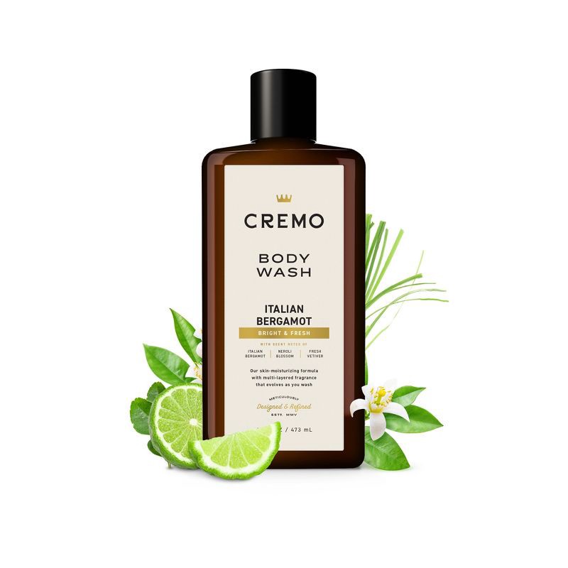 slide 4 of 5, Cremo Italian Bergamot Body Wash - 16 fl oz, 16 fl oz