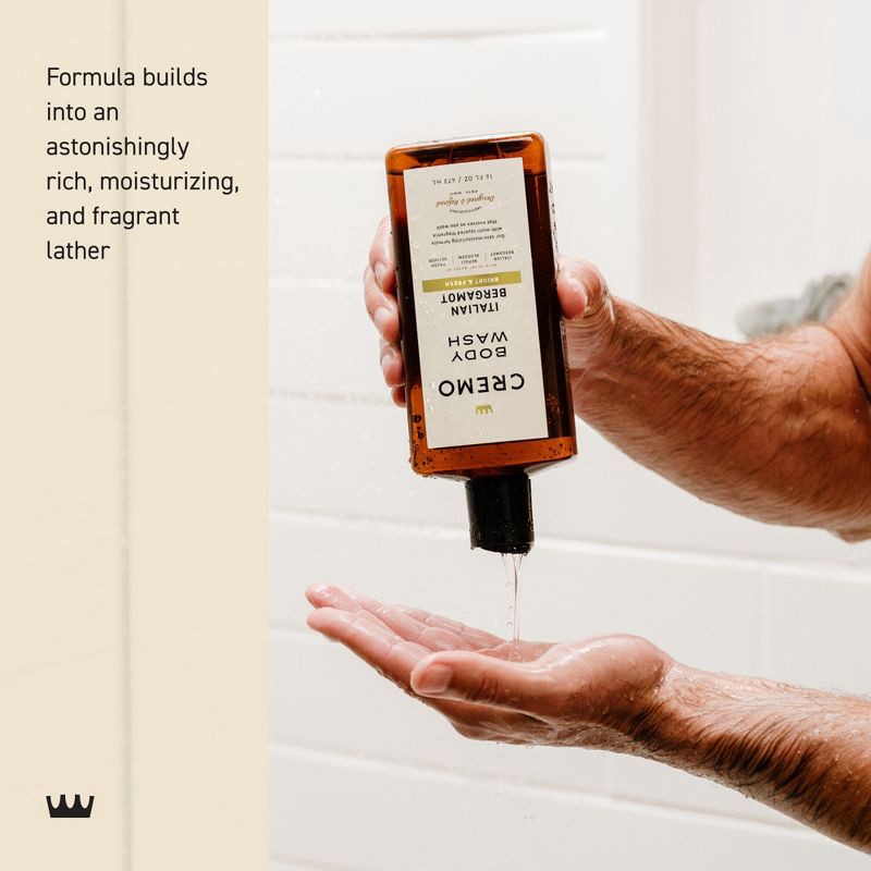 slide 5 of 11, Cremo Italian Bergamot Body Wash - 16 fl oz, 16 fl oz