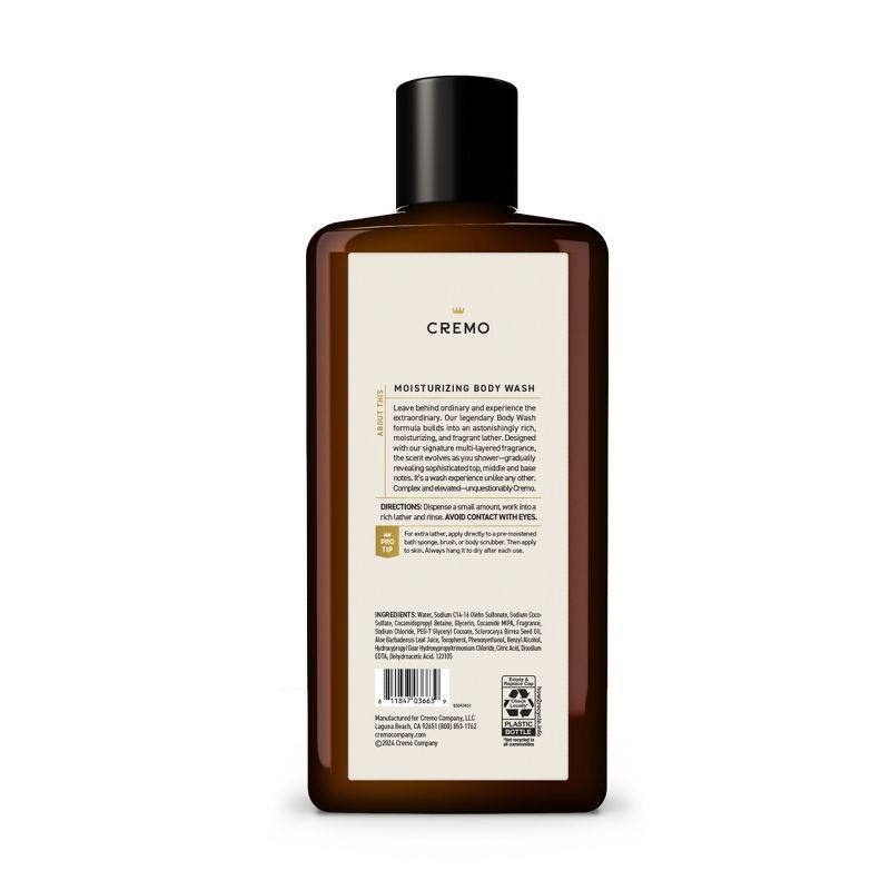 slide 9 of 11, Cremo Italian Bergamot Body Wash - 16 fl oz, 16 fl oz