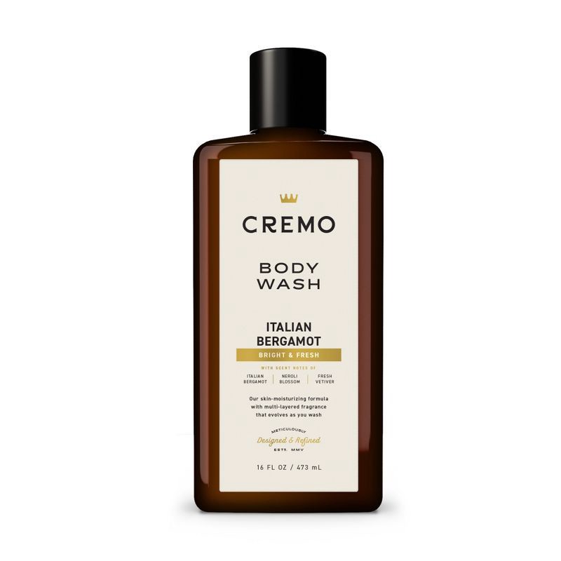 slide 1 of 5, Cremo Italian Bergamot Body Wash - 16 fl oz, 16 fl oz