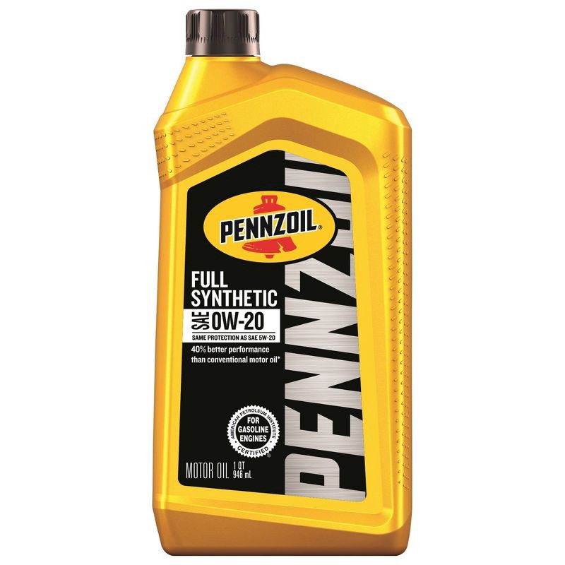 slide 1 of 1, Pennzoil Entry Level Synthetic 0W-20, 1 ct