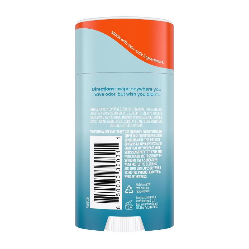 slide 2 of 8, Lume Whole Body Women's Smooth Solid Deodorant - Unscented - Aluminum-Free 2.6oz, 2.6 oz