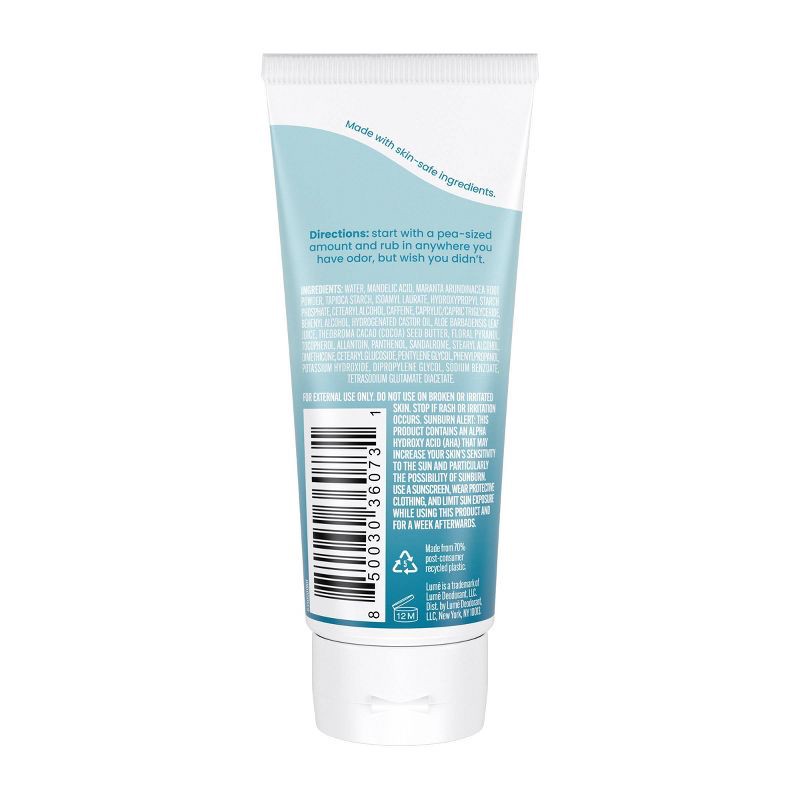 slide 2 of 11, Lume Whole Body Women's Deodorant Invisible Cream Tube - Unscented 2.2oz, 2.2 oz