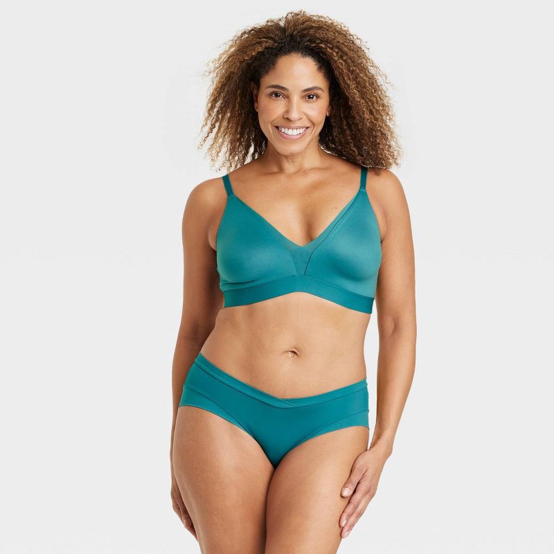 Women's Micro-Mesh Hipster Underwear - Auden™ Blue XL