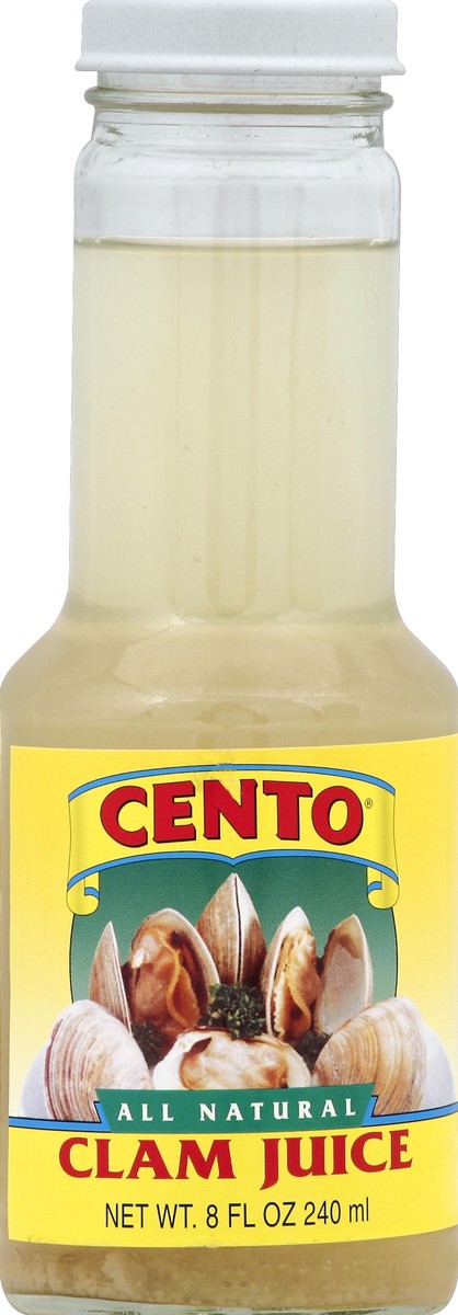 slide 1 of 4, Cento Clam Juice, 8 oz