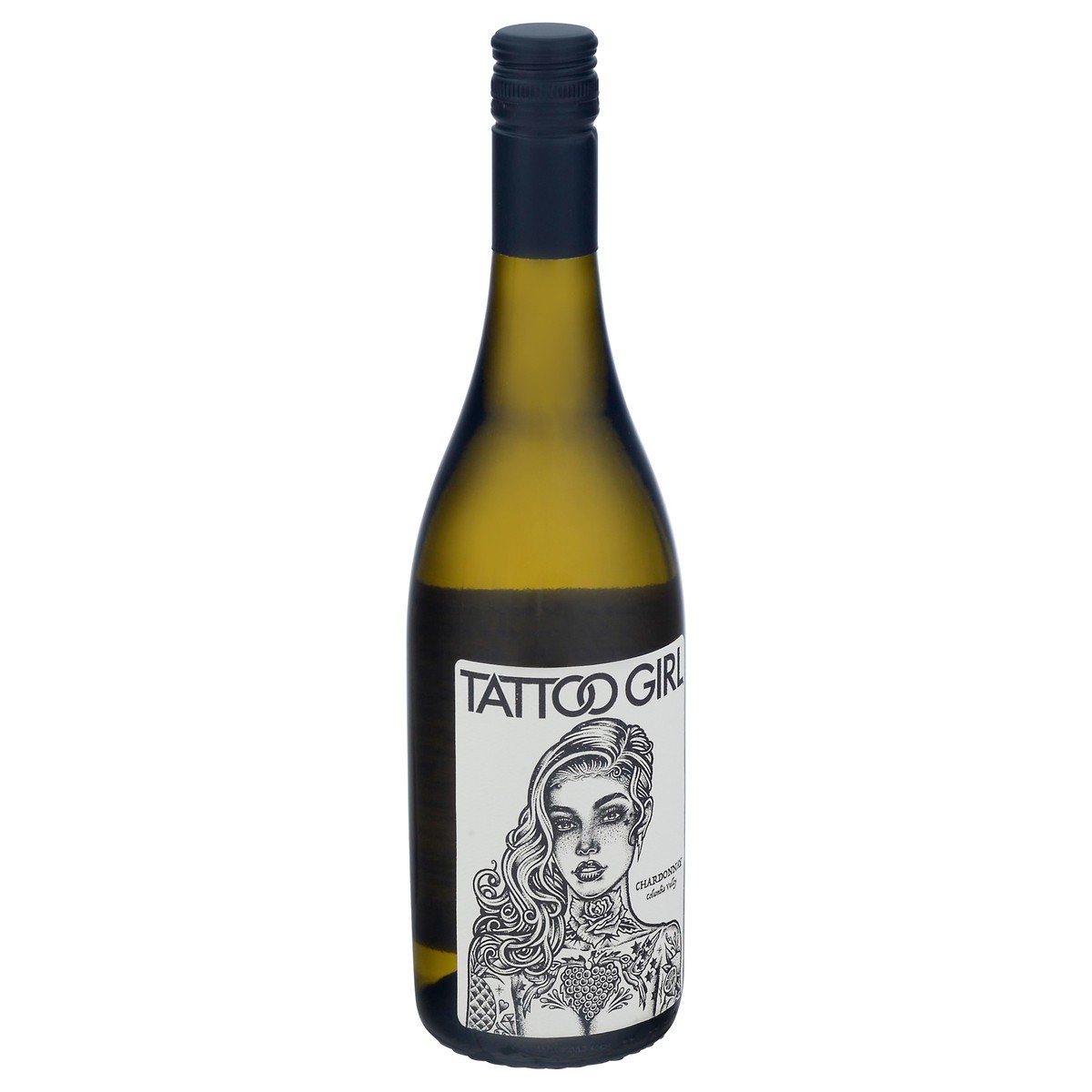 slide 2 of 9, Tattoo Girl Columbia Valley Chardonnay 750 ml, 1 ct