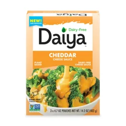 Daiya Dairy-Free Cheddar Cheese Sauce 3 - 4.7 oz Pouches