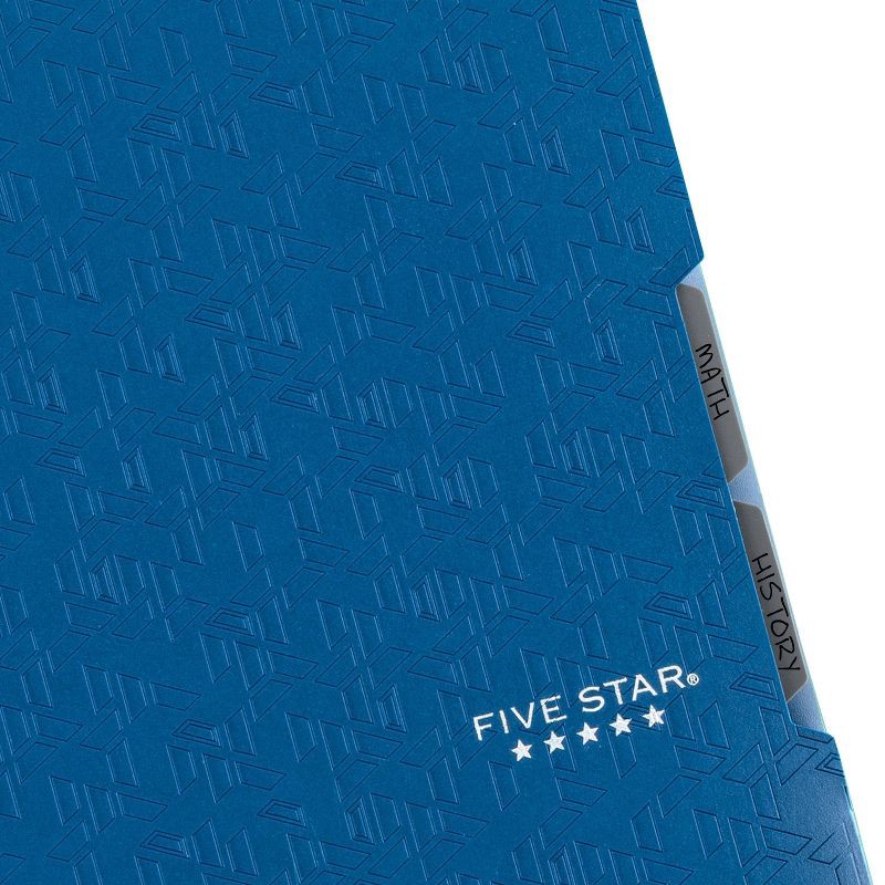slide 3 of 7, Five Star Notebook Organizer Blue, 1 ct