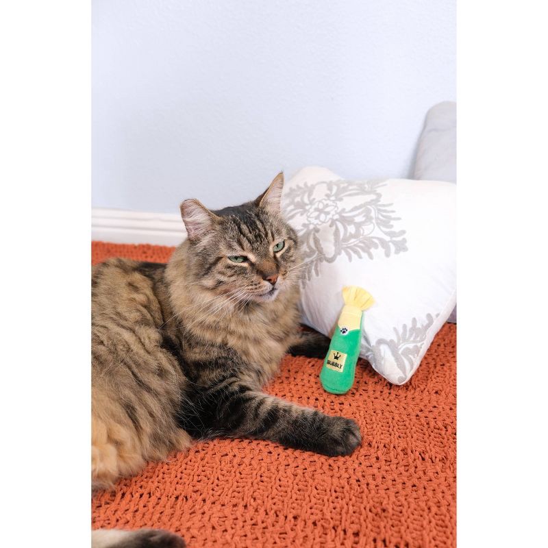 slide 3 of 6, ZippyClaws Catnip Crusherz Cat Toy - Bubbly, 1 ct