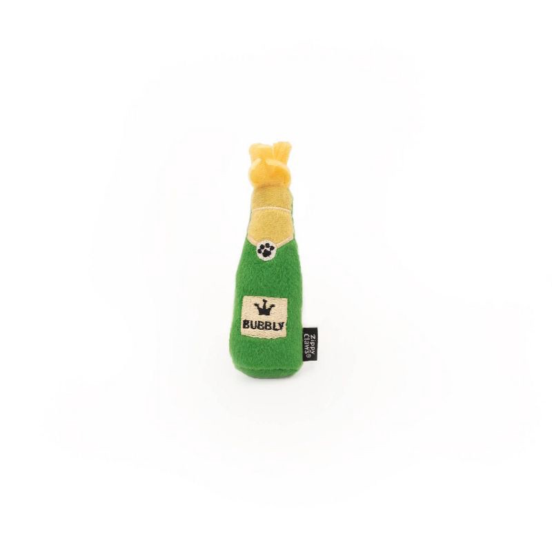 slide 1 of 6, ZippyClaws Catnip Crusherz Cat Toy - Bubbly, 1 ct