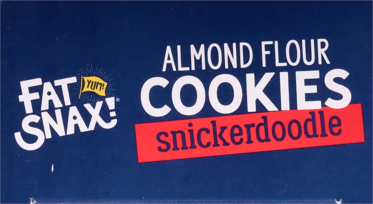 slide 16 of 17, Fat Snax Almond Flour Snickerdoodle Cookies 5 oz, 5 oz