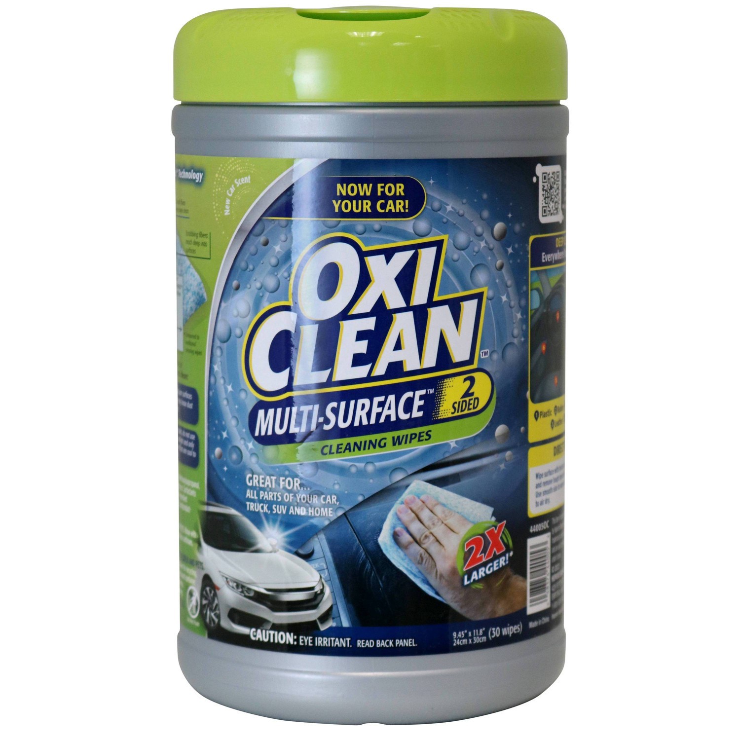 slide 3 of 4, Oxi-Clean Duo Multi-Purpose Cleaning Wipes, 30 ct