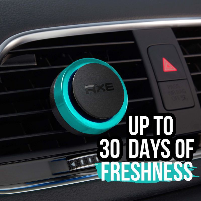 slide 5 of 6, Axe Mini Vent Clip Apollo: Cedar & Sage Car Air Freshener, Cruelty-Free, Solid, Non-Powered, Green, 1 ct