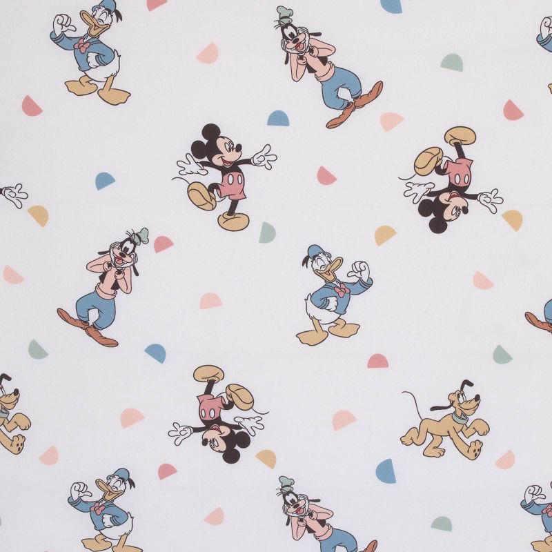 slide 4 of 4, Disney Baby Mickey Mouse and Friends Fitted Crib Sheet, 1 ct