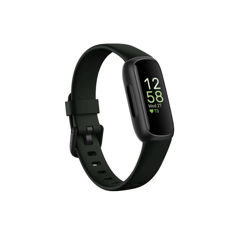 slide 1 of 6, Fitbit Inspire 3 Activity Tracker - Black with Midnight Zen Band, 1 ct