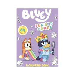 Penguin Publishing Bluey: Fun and Games: A Coloring Book - by Penguin Young Readers Licenses (Paperback)