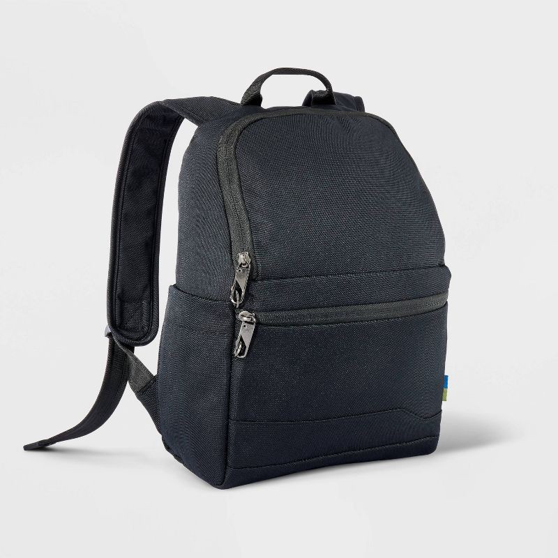 slide 1 of 6, Anti-Theft Mini 13.5" Backpack Black - Open Story™, 1 ct