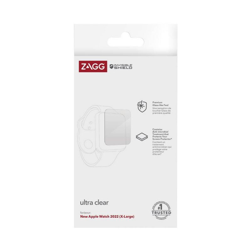 slide 3 of 3, ZAGG IS-FM Ultra Clear AM-Apple-Worf (Rugged), 1 ct