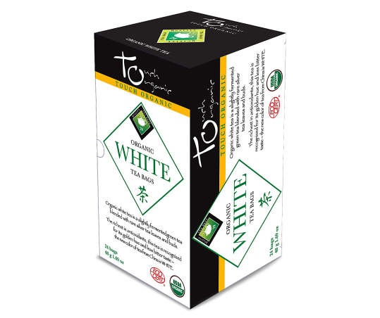 slide 1 of 1, Touch Organic White Tea Bags, 24-Count, 1 ct