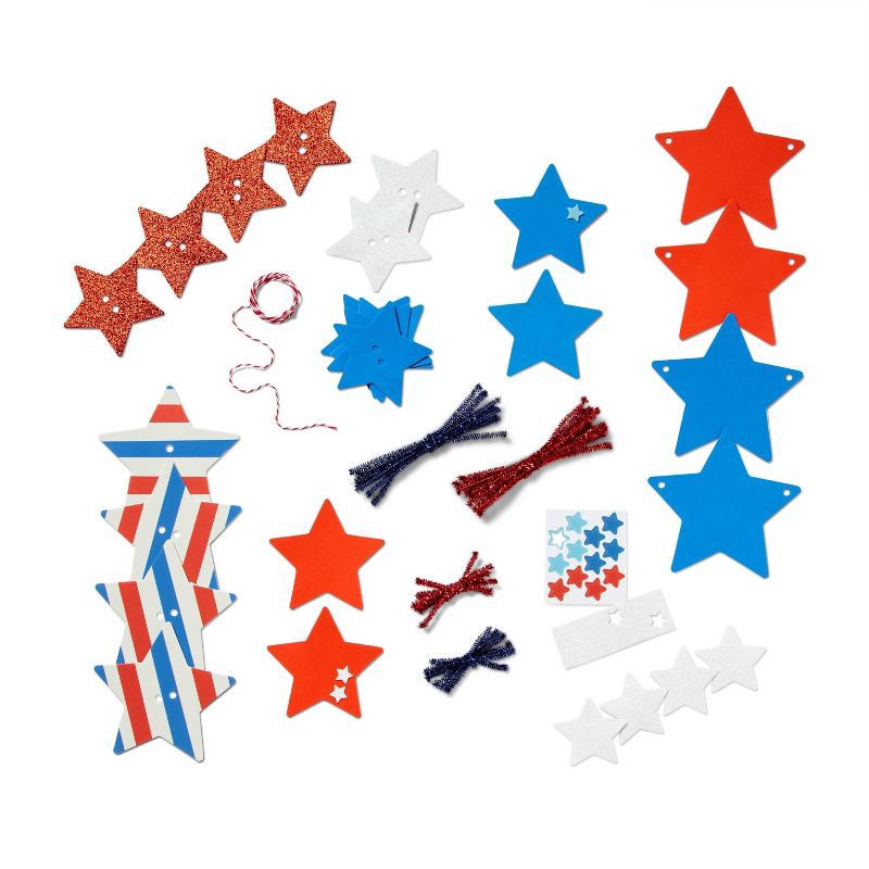 CreateYourOwn Fourth of July Bike Decoration Art Kit Mondo Llama 1
